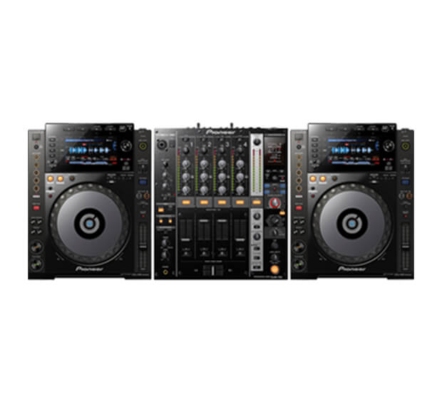 Pack DJ Pioneer - 2x CDJ 900 + DJM 750